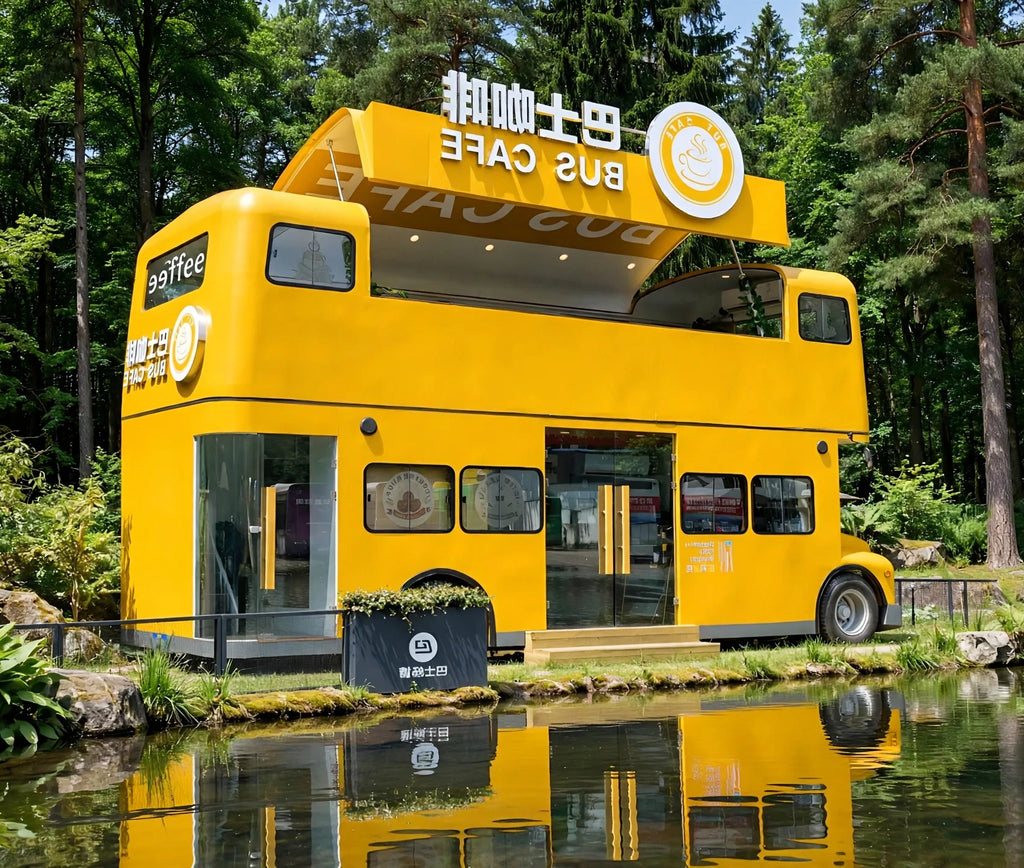Mobile Food Trailer – Commercial Food Truck Portable Kiosk